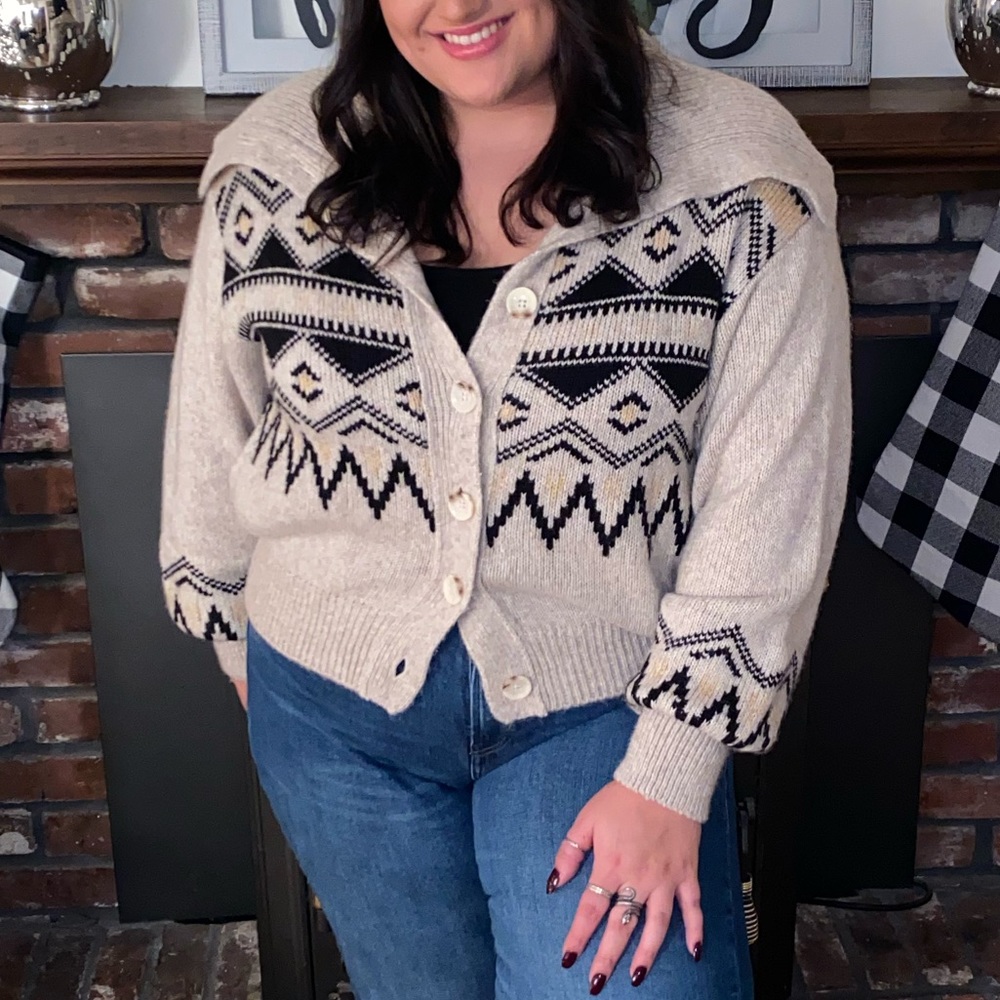 Women’s Print Cardigan
